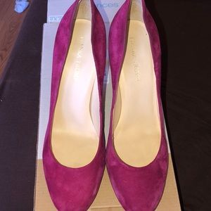 Ivanka Trump hot pink high heels